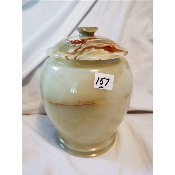 Stone Container, 8” Tall