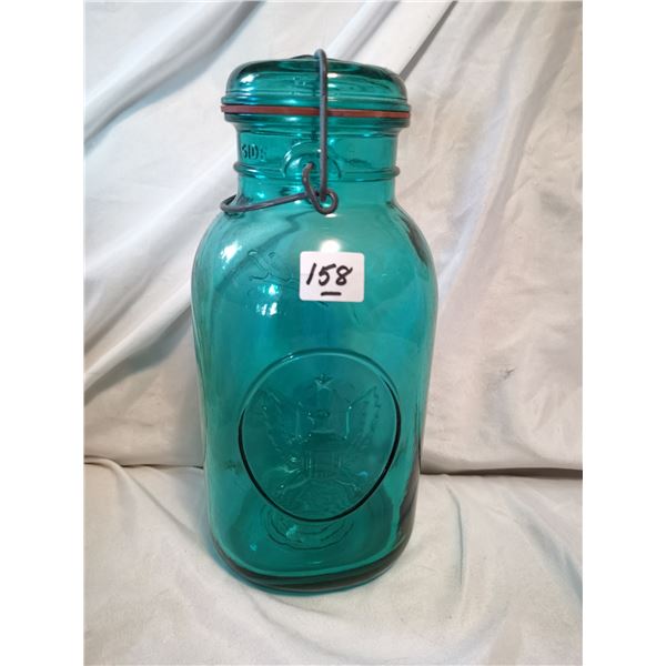 US Centennial Special Edition Ball Jar, 9.5” Tall