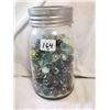 Image 1 : Marbles in Glass Jar