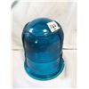 Image 1 : Old Blue Glass Beacon Cover, Great Condition