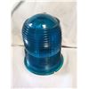 Image 4 : Old Blue Glass Beacon Cover, Great Condition