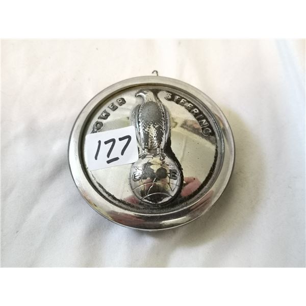 Case Power Steering Metal Emblem