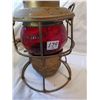 Image 6 : CPR Red Globe Railroad Lamp