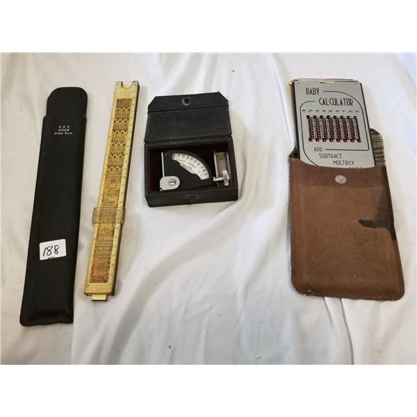 Lot of Antique Measuring Units