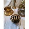 Image 3 : Lot of Assorted Brass Items. Inc. Bell, Vase, Figurines, etc.