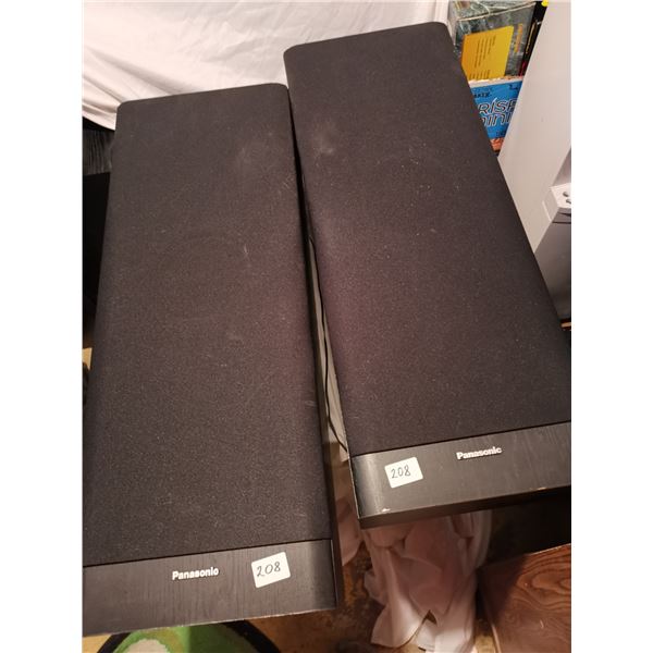 (2) Panasonic Speakers, Working