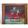 Image 3 : Loyd Osborne (Navajo Artist) Original Oil Painting, 16x15”