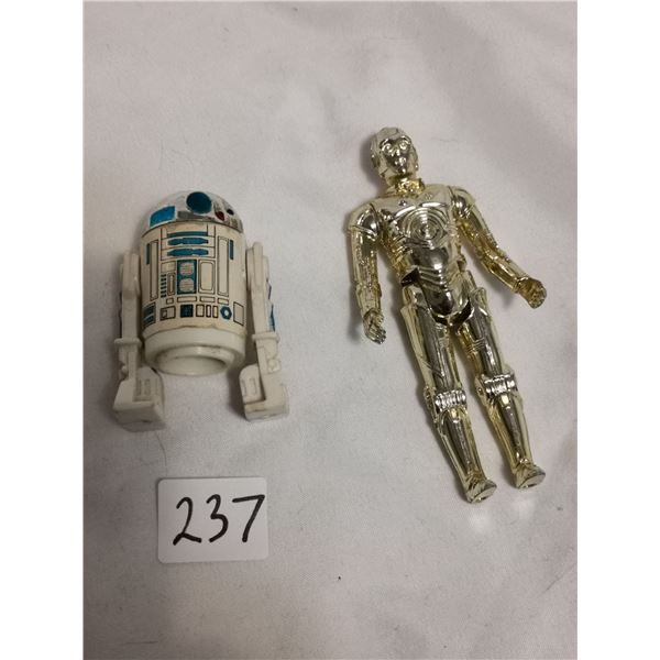 1977 R2D2 and C3PO Original Figures