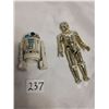 Image 1 : 1977 R2D2 and C3PO Original Figures