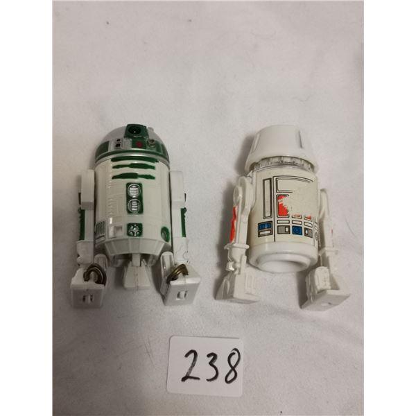 (2) 1977 Original Star Wars Droids