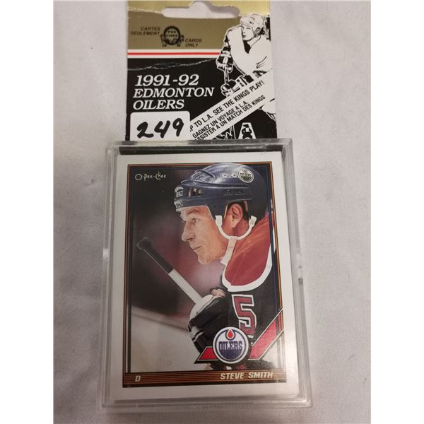 Full Set of 1991-92 O-Pee-Chee Edmonton Oilers Cards