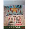 Image 4 : 1960-61 Maple Leaf Gardens Calendar, Full Year, Great Condition