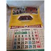 Image 2 : 1962 Maple Leaf Gardens Calendar, Full Year, Great Condition
