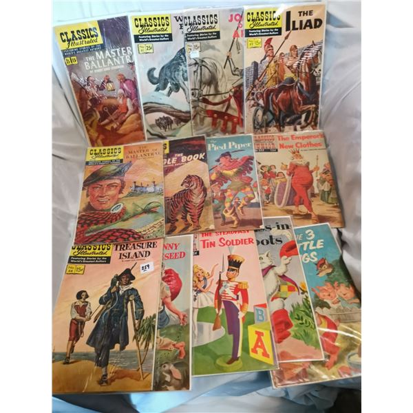 (13) 15 cent 1940’s Comics