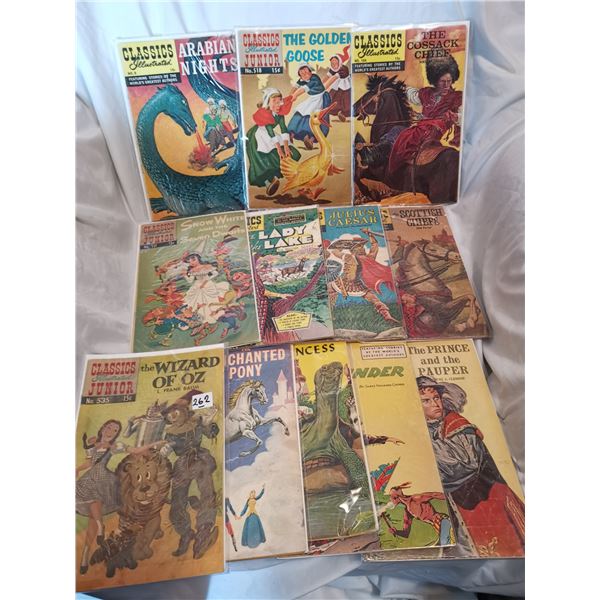 (12) 15 cent 1940’s Comics