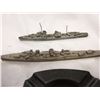 Image 3 : S.S. Orsova Ashtray, (2) Lead German Ships