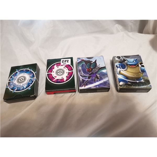 (4) Boxes of Pokemon Cards