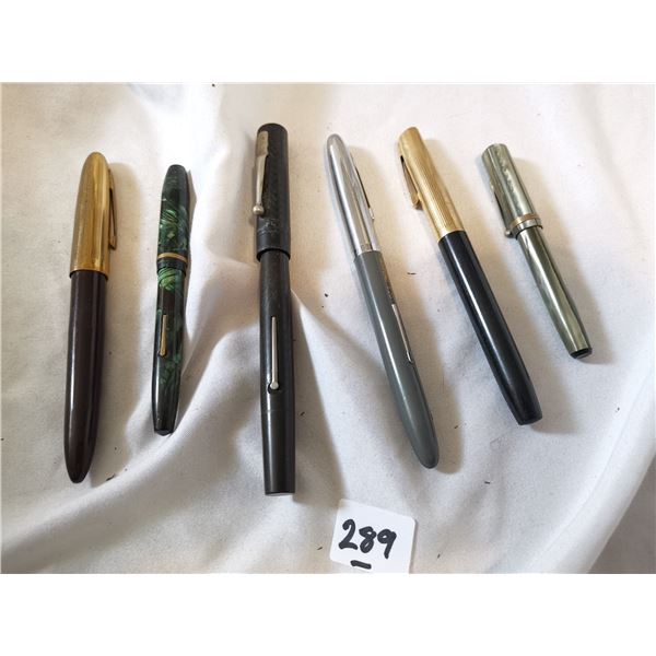 (6) Fountain Pens