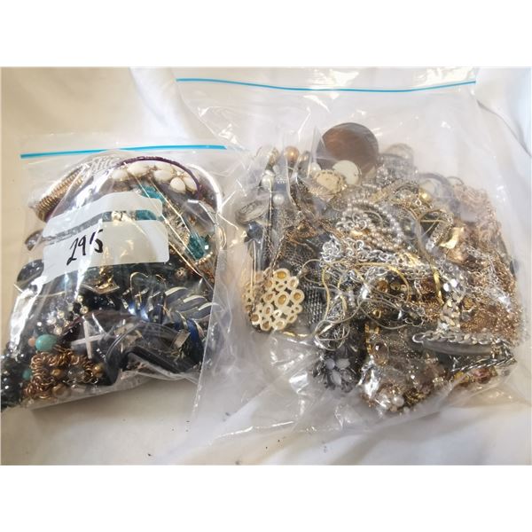 (2) Big Bags of Necklaces (As Is)