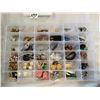 Image 1 : Earrings in Compartmented Plastic Storage Box