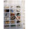 Image 4 : Earrings in Compartmented Plastic Storage Box