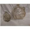 Image 4 : (2) 1950’s Glass Piggy Banks