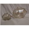 Image 5 : (2) 1950’s Glass Piggy Banks