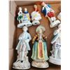 Image 2 : (16) 1946-1952 Porcelain Figures 2” to 6” Tall. Made in Occupied Japan