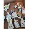 Image 4 : (16) 1946-1952 Porcelain Figures 2” to 6” Tall. Made in Occupied Japan