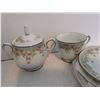 Image 4 : (4) Noritake Cups and Saucers w/ Cream & Sugar Bowl