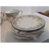 Image 5 : (4) Noritake Cups and Saucers w/ Cream & Sugar Bowl