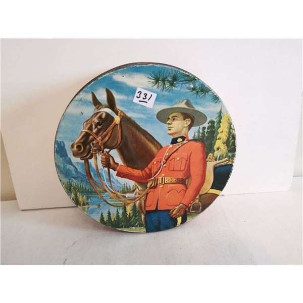 RCMP Tin, 9.5”