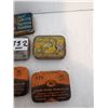 Image 3 : (3) Antique Fuse Tins, (2) Antique Needle Tins