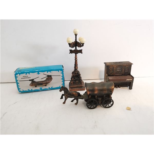 (4) Metal Pencil Sharpeners