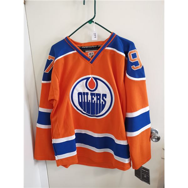 Size 48 McDavid Oilers NHL Jersey w/ Tags