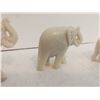 Image 3 : White Onyx Marble Elephant Figurines.  1.5”, 2”, 2.5” Tall