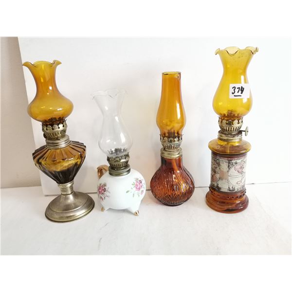 (4) Minie Lamps