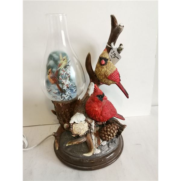 Braford Exchange “Jewels of the Forest” Accent Lamp