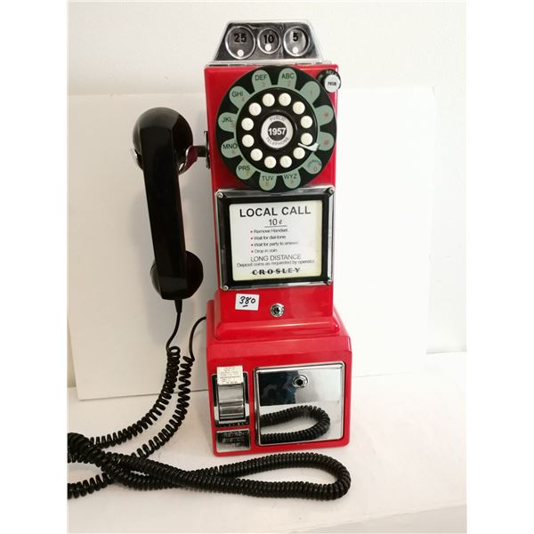 Crosley Red Retro Payphone