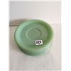 Image 2 : (6) Vintage FireKing Jadeite Green Glass 6” Saucers