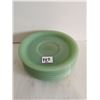 Image 1 : (6) Vintage FireKing Jadeite Green Glass 6” Saucers