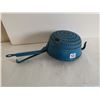 Image 4 : Vintage Blue Enamel Strainer & Blue Speckled Enamelware Strainer