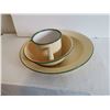 Image 2 : Vintage Enamel Plate, Bowl & Cup Set