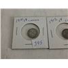 Image 3 : 1910 & 1912 Canada Silver 5 Cent Coins