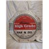Image 1 : Premium High grade Gas Tin Sign 12"