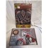 Image 1 : (2) Indian Motorcycle Tin Signs 12"x8"