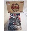 Image 1 : (2) Norton Motorcycle Tin Signs 12"x8"