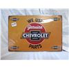 Image 1 : Genuine Chevy Tin Sign 12"x8"