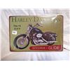 Image 1 : Harley Davidson Tin Sign 12"x8"