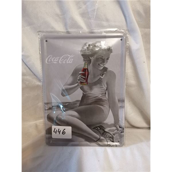 Coca Cola Tin Sign
